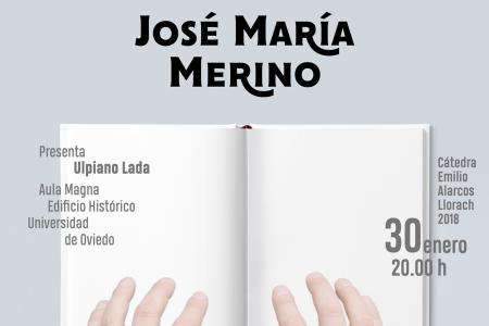 Image El escritor José María Merino interviene en la Cátedra Emilio Alarcos