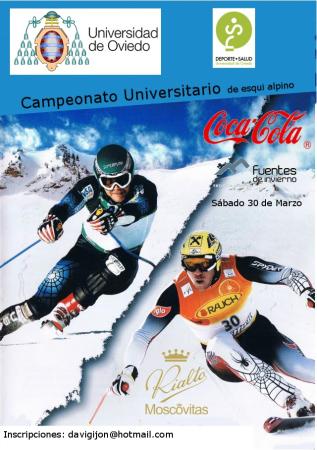 Imagen Campeonato Universitario de esquí alpino