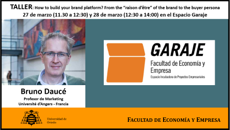 Taller: How to build your brand platform? From the "raison d'être" of the brand to the buyer persona.