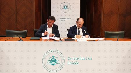 Imagen La Universidad de Oviedo y el Ayuntamiento de Oviedo renuevan su...