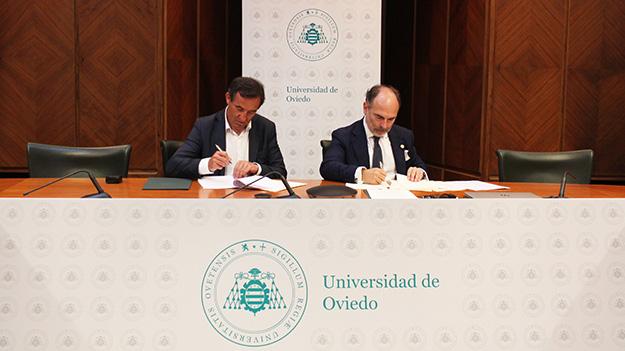 Imagen La Universidad de Oviedo y el Ayuntamiento de Oviedo renuevan su compromiso para detectar, potenciar y visibilizar el talento universitario