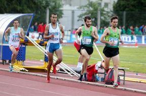 Image El equipo masculino de atletismo de la Universidad de Oviedo, líder del...