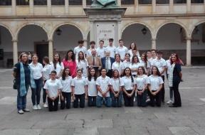 Image Jóvenes del Centro Asturiano de México visitan la Universidad de Oviedo