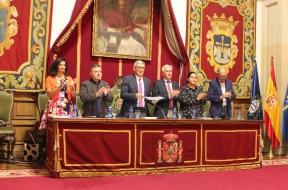 Image El Rector preside la clausura de los cursos de la Universidá Asturiana...