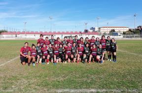 Imagen El Cowper-Universidad de Oviedo Rugby Club sénior femenino se impone al...