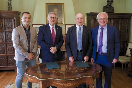 Firma de convenio Universidad de Oviedo y Real Sociedad Matemática Española 1