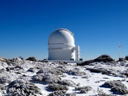Cúpula del Observatorio de Calar Alto web