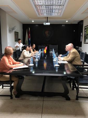 Firma de convenio en la Universidad de La Habana 3
