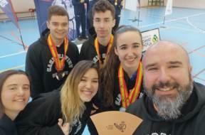 Imagen La Universidad de Oviedo logra cuatro medallas en el Nacional de bádminton