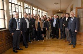 Imagen Reunión de trabajo de la Universidad de Oviedo con las y los directores...