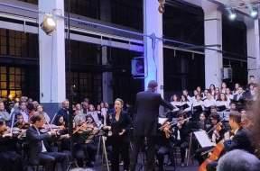 Imagen El concierto en homenaje a la ciudad de Gdansk llena la nave Sánchez del...