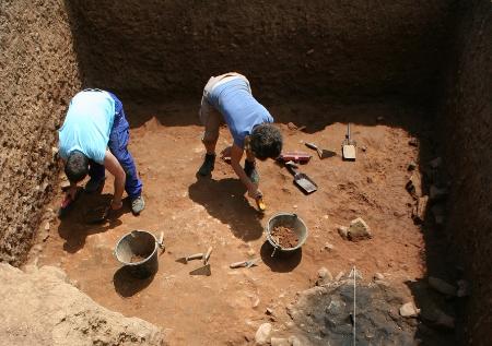 Excavación de Las Corvas, en Vigaña web
