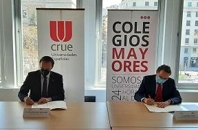 Imagen Crue y el Consejo de Colegios Mayores Universitarios firman un acuerdo...