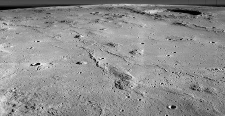 Marius crater Hills (NASA)