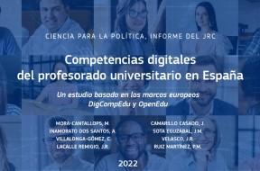 Imagen Crue y el JRC presentan un informe sobre competencias digitales del profesorado universitario en España que será clave para decidir qué acciones deben emprender las universidades