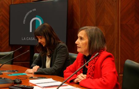 Presentación Encuentros en la Casa Abierta - Pilar García Cuetos y Miriam Perandones