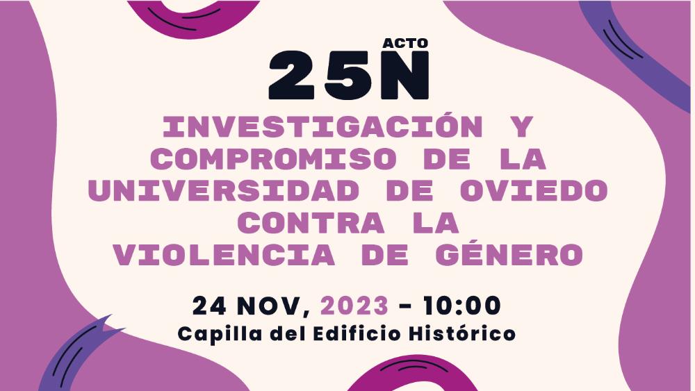 Imagen La Universidad de Oviedo presenta sus investigaciones en materia de violencia de género para visibilizar su compromiso contra esta lacra social