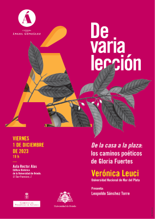 Conferencia de Verónica Leuci: «De la casa a la plaza: los caminos poéticos de Gloria Fuertes»