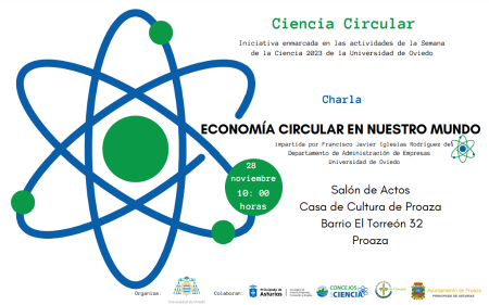 Conferencia de Francisco Javier Iglesias Rodríguez en el ciclo de divulgación científica “Ciencia Circular” de la Universidad de Oviedo