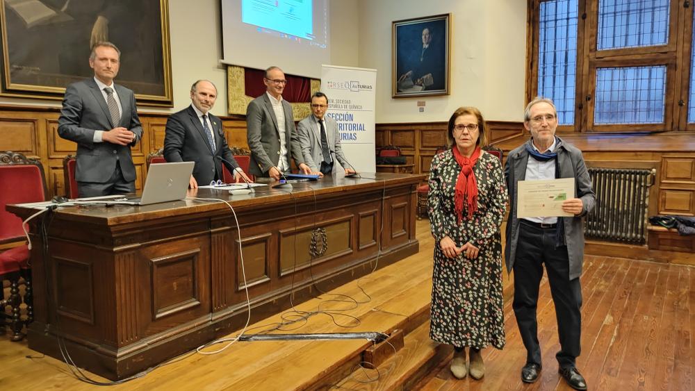 Imagen Un estudio colaborativo del INCAR y la Universidad de Oviedo recibe el Premio AsturChem2023